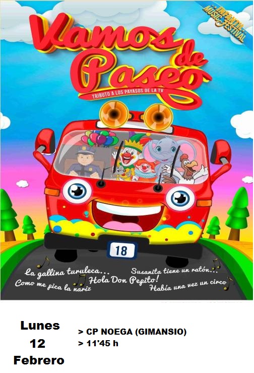 CARTEL VAMOS DE PASEO